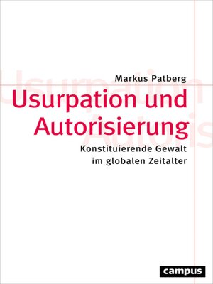 cover image of Usurpation und Autorisierung